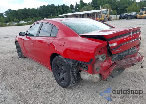 2013 Dodge Charger Police z USA, uszkodzony, nr VIN 2C3CDXAT6DH544513